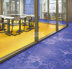 Forbo Modul'up 19 dB Colour 9107UP4319 indigo color splash фото 2 | FLOORDEALER